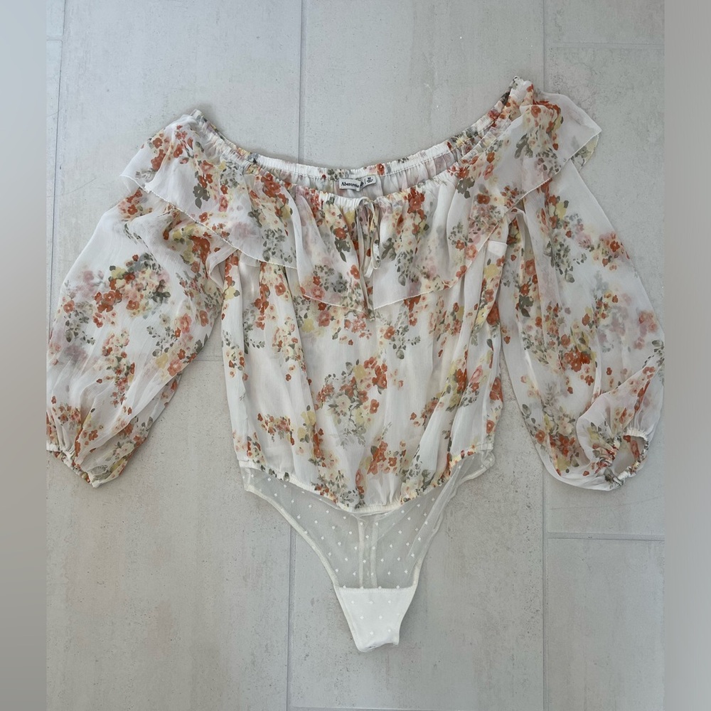 Abercrombie & Fitch | Off the Shoulder Body Suit | Size Medium